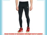 Ultrasport Men's Jogging Trousers Padded Long with Quick-Dry Function - L Black