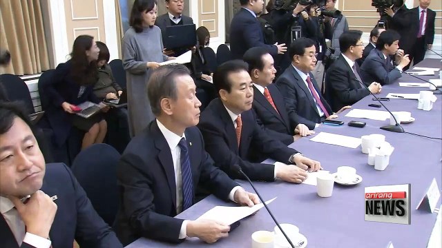Ruling Saenuri Party and gov't vow to pass labor-reform bills within regular session