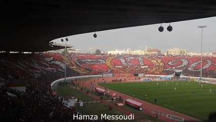 Ambiance et tifo extraordinaires au Maroc
