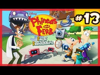 Phineas and Ferb: Day of Doofenshmirtz Walkthrough Part 13 (VITA) A Bumpy Ride