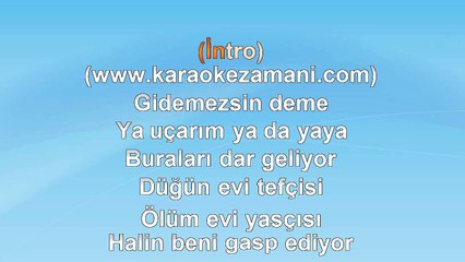 Sıla - Reverans - (2014) TÜRKÇE KARAOKE