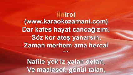 Sıla - Yabancı - (2014) TÜRKÇE KARAOKE