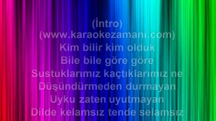 Sıla - Yara Bende - 2009 TÜRKÇE KARAOKE