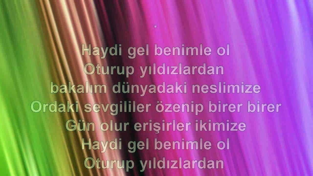 Sima Sarıkaya - Haydi Gel Benimle Ol - 2013 TÜRKÇE KARAOKE