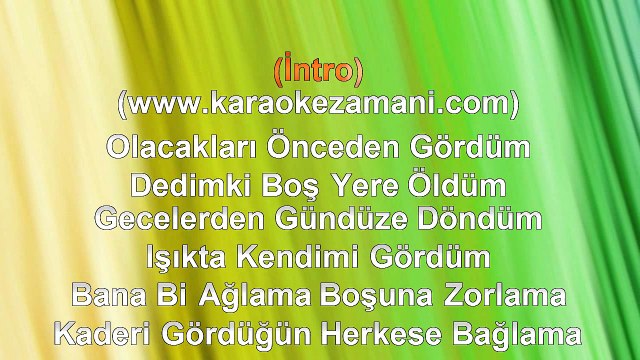 Sinan Akçıl - Kapı - (Mert Hakan Remix) - (2012) TÜRKÇE KARAOKE