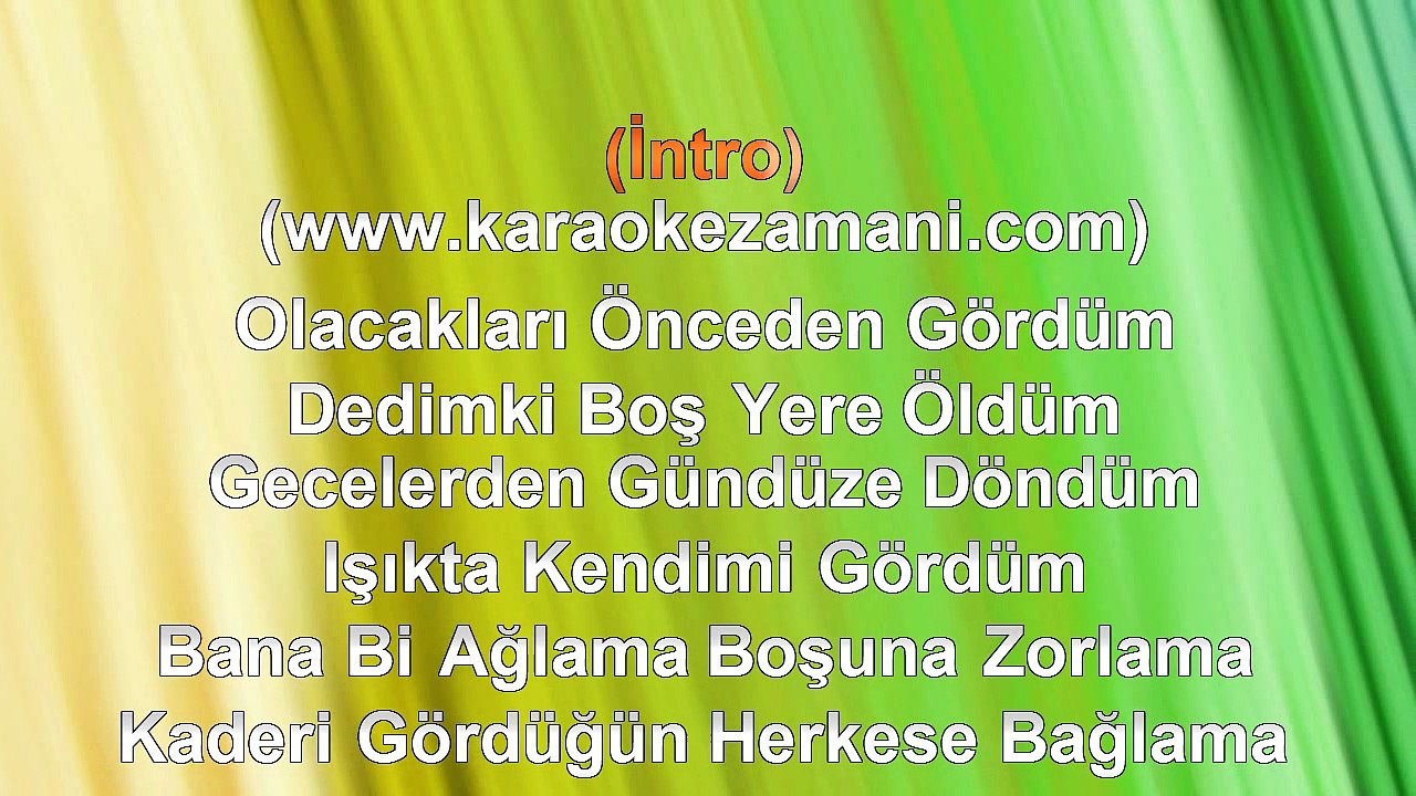 Sinan Akçıl - Kapı - (Mert Hakan Remix) - (2012) TÜRKÇE KARAOKE