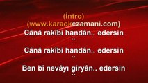 Sinan Özen - Cana Rakibi - TSM - (2014) TÜRKÇE KARAOKE