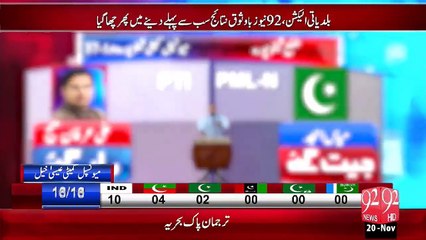 92News Baldiyati Election Ky Natayej Dany Main Sb Sy Agy – 20 Nov 15 - 92 News HD
