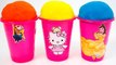 Play Doh Ice Creams Surprise Toys Mickey Mouse Disney Princess Hello Kitty Minnie Play Dou