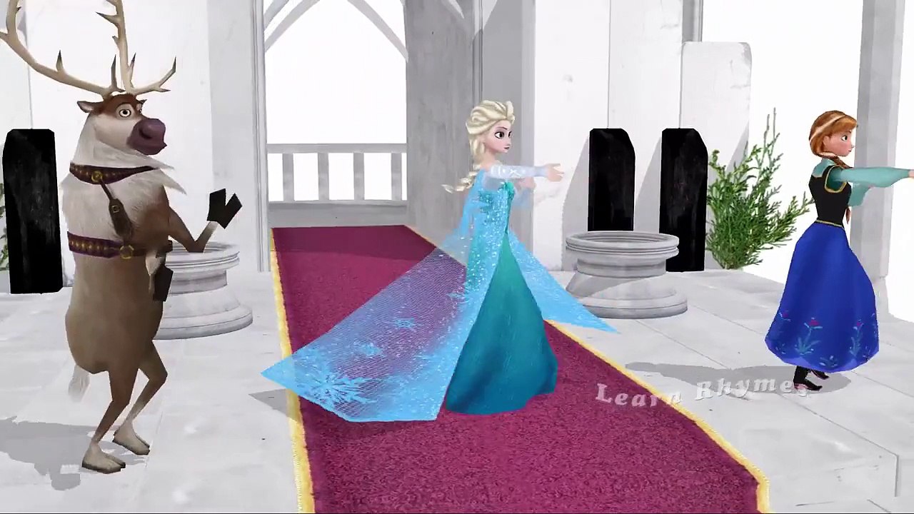 Frozen Elsa, Anna | BINGO Dog Song | Cartoon Animation Rhymes And Songs For Children