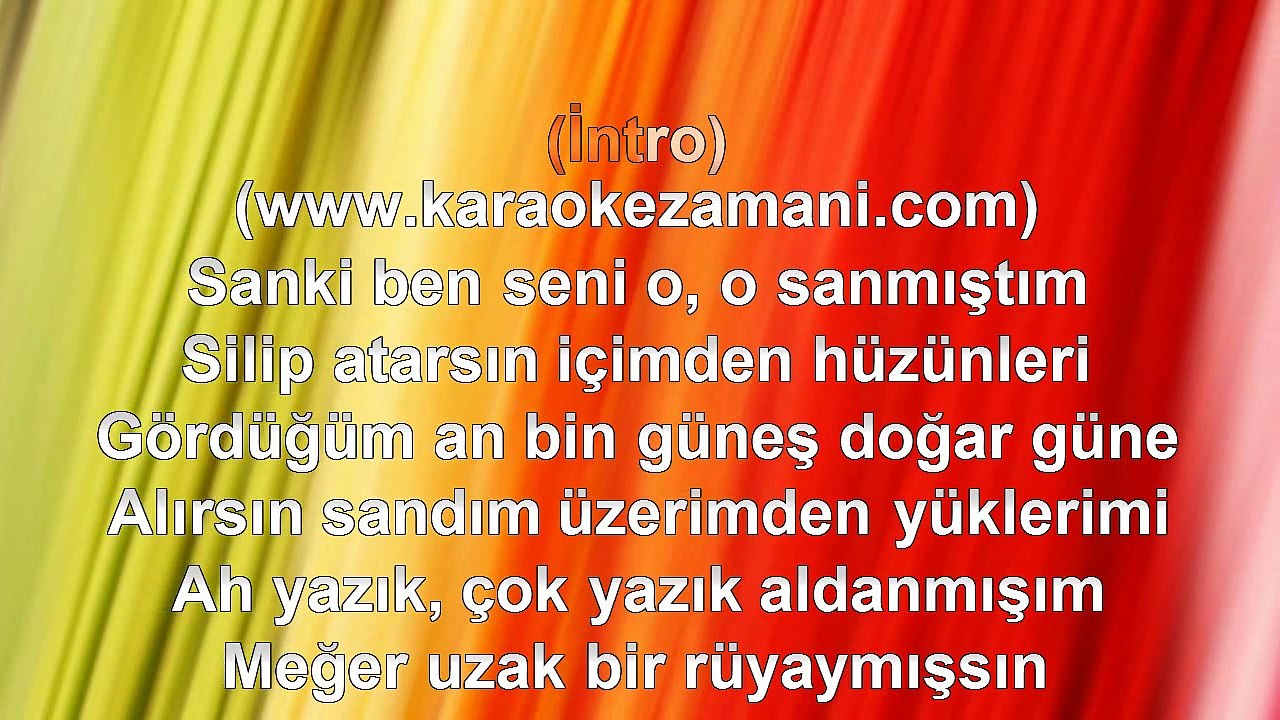 Soner Arıca - Gönderiyorum - (2013) TÜRKÇE KARAOKE