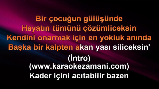 Soner Arıca - Yarın Herşey Değisebilir - 2010 TÜRKÇE KARAOKE