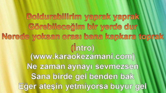 Soner Sarıkabadayı - Kutsal Toprak - (Ufuk Akyıldız - Remix - 2013 TÜRKÇE KARAOKE