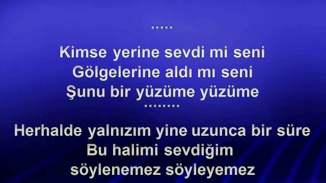 Soner Sarıkabadayı - Unuttun Mu Beni - (Eyüp Gündüz Remix) - 2015 TÜRKÇE KARAOKE