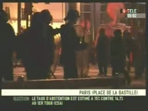 Repression manifs anti-Sarkozy