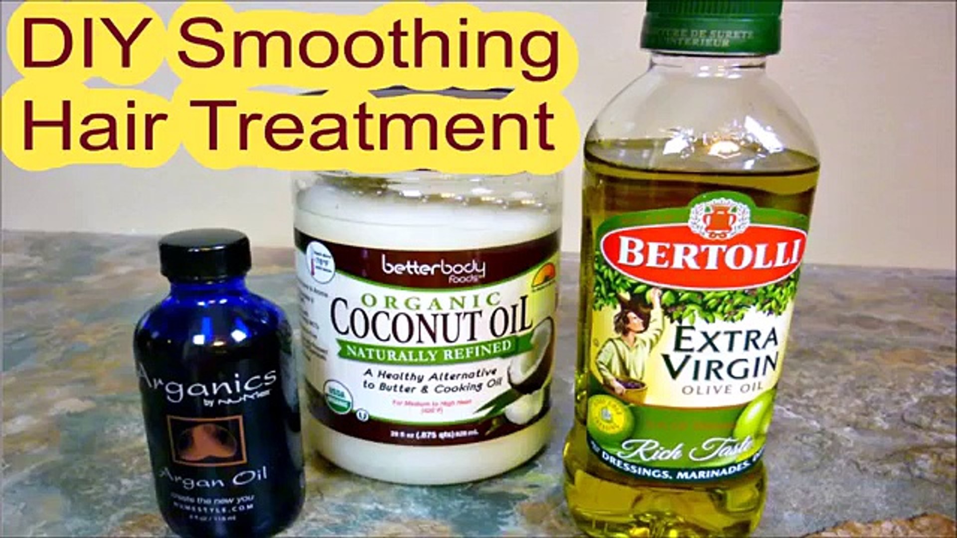 DIY Smoothing Hair Treatment, Coconut Oil Hair Mask Recipe At Home - video  Dailymotion