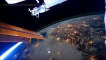 Earth Seen From Space Station ISS [Real Speed HD]