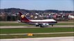 (Live ATC) Qatar Amiri Flight Boeing 747SP pushback, start up, taxiing and take off runway