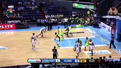 Baguio hits the turnaround jumper plus the foul