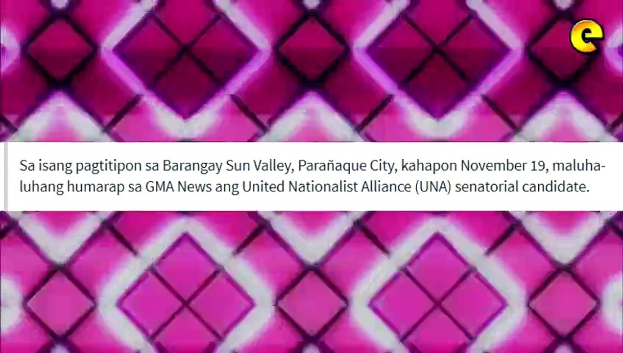 Alma Moreno Hurt By Bashing Over ANC Interview With Karen Davila