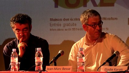 Enjeux9 - 5/11/2015 Emmanuel Hussenet, Gilles Palsy, Jean-Marc Besse & Élodie Karaki partie 1