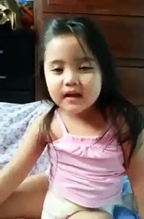 cute baby talking about islam
