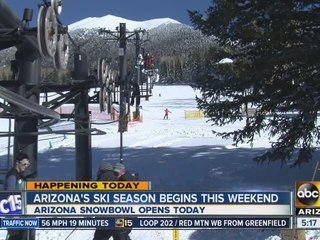Arizona's ski season begins this weekend