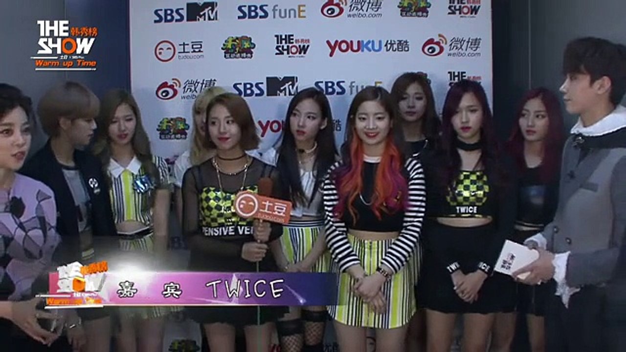 151027 MTV The Show twice 土豆互動