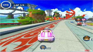 Sonic All Stars Racing Transformed: Single Player Sunshine Coast Event 1 [Amy Race]