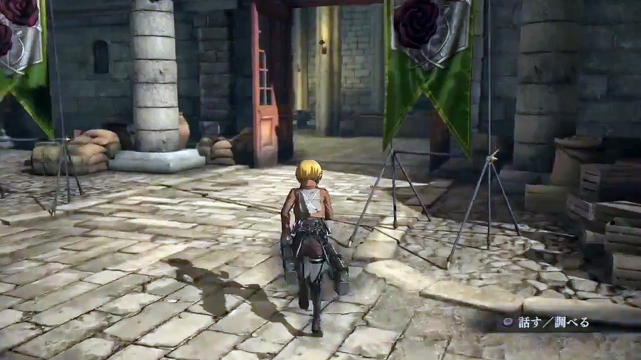 Attack on Titan  Camp  Gameplay