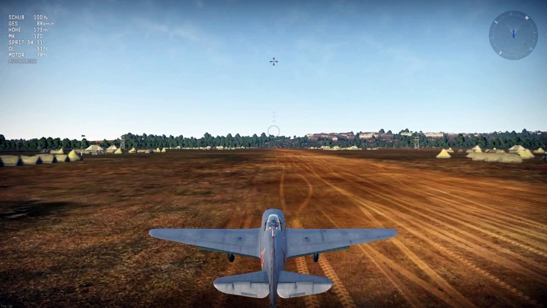 War Thunder Testflug mit Yak-15