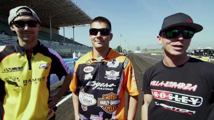 2014 Flat Track Finals Pomona Half Mile Jared Mees, Jake Johnson and Bryan Smith Moto gp racing
