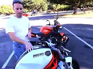 2010 Triumph Street Triple R vs. 2011 Ducati Monster 796 Motorcycle Shootout
