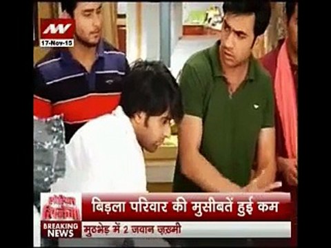 Yuvraj ne Uuthaya Bhavna Par Haath Jise dekh Suhani ne Pakda Yuvraj ka Haat - 20th November 2015 - Suhani Si Ek Ladki
