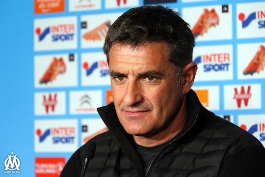 ASSE-OM : la conférence de presse de Michel