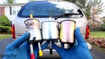 What does the inside of a Fuel Filter look like after 300,000 miles