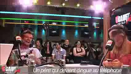 Cauet NRJ -Incroyable, Un père pête un câble avec son fils !