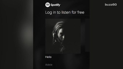 Adele follows Taylor Swift in saying no thank you to Spotify
