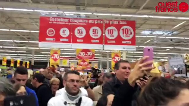 Maître Gims en concert à Carrefour