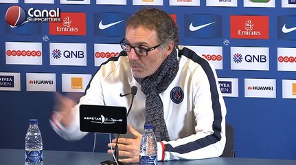 Lorient / PSG - La conference de presse de Laurent Blanc