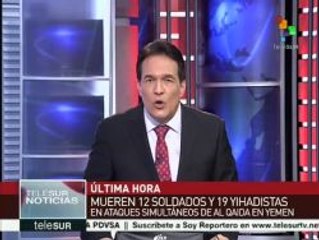Mueren 12 soldados y 19 yihadistas en ataques de Al Qaeda en Yemen