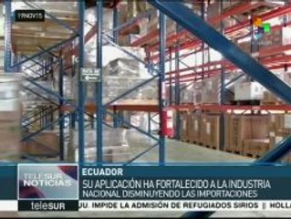 Ecuador: salvaguardias han fortalecido la industria local