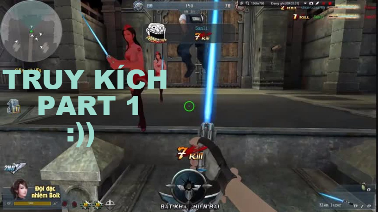 LÊ THÁI SAN | TRUY KÍCH | KIẾM ĐIỆN LAZER (PART 1)