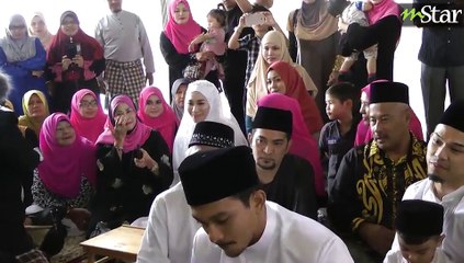 Majlis Akad Nikah Shukri Yahaya dan Tya Adnan
