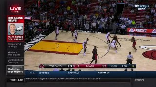 November 02, 2014 ESPN Game 03 Miami Heat @ Toronto Raptors Win (03 00)(Sportscenter)