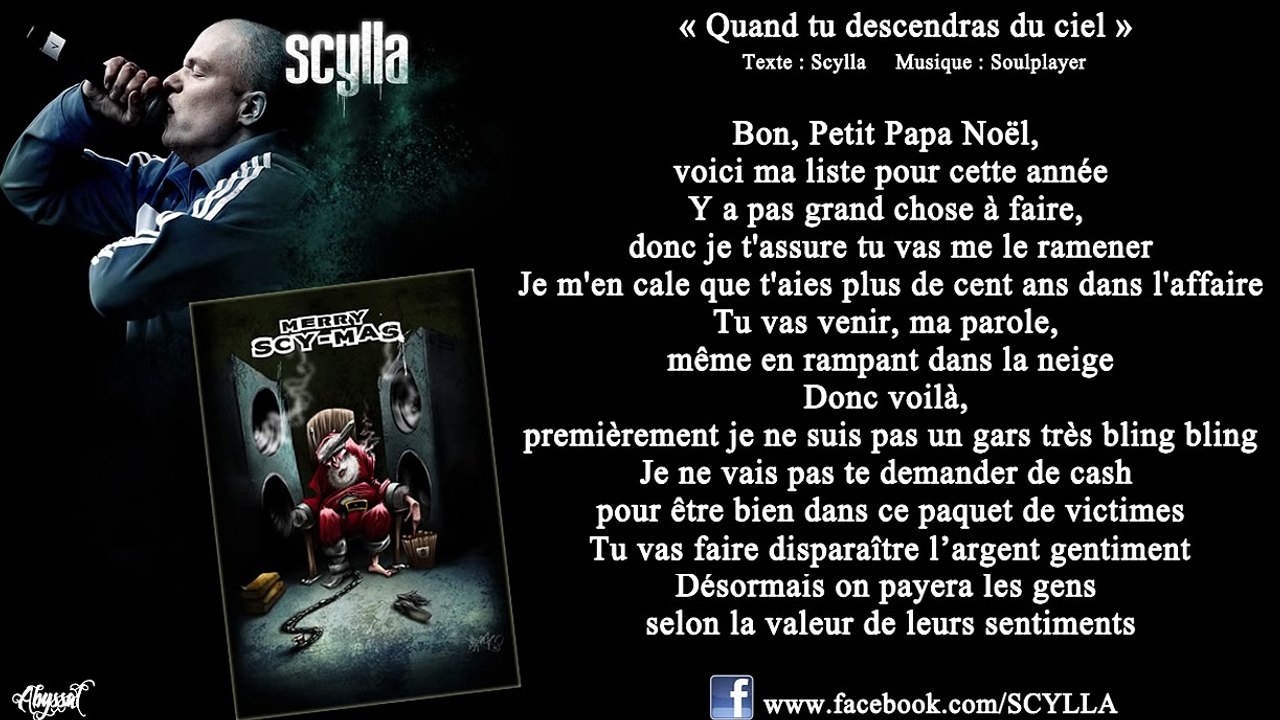 SCYLLA - Quand tu descendras du ciel - Paroles