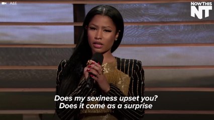 Nicki Minaj Recites Maya Angelou's 'Still I Rise'
