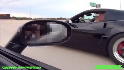 Corvette bate a mais de 240km/h em prova de Street Racing