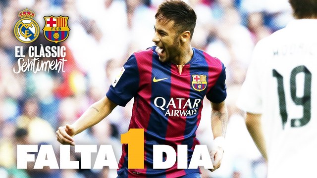 Reial Madrid-FC Barcelona: falta 1 dia per al Clàssic