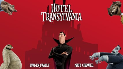 HOTEL TRANSYLVANIA - Finger Family - Daddy Finger - Nursery Rhyme with Lyrics 2